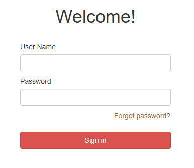 Form shown to the user before logging in to expertiza