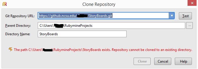 Cloning to a local Git repository.