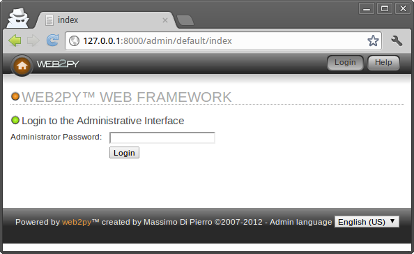 Thumbnail for File:Web2py admin interface.png