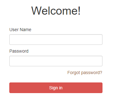 Form shown to the user after logging out of expertiza